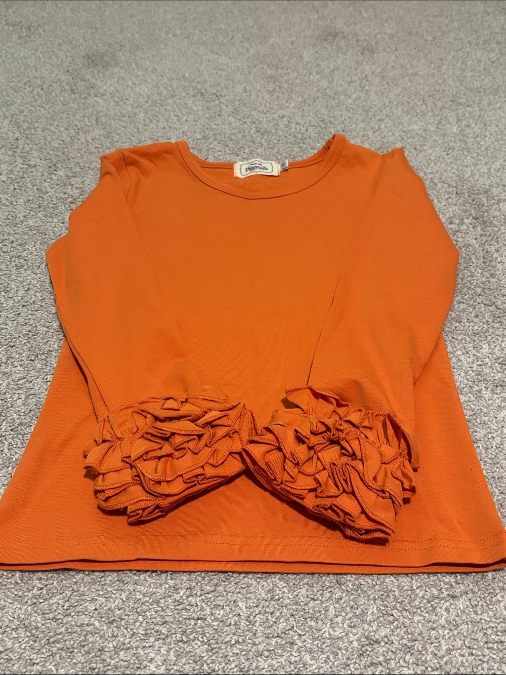 Pearls and Piggytails Ruffle Cuff Tops - Picture 3 of 3